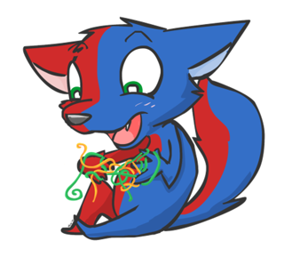 The Knotty Fox Creations logo