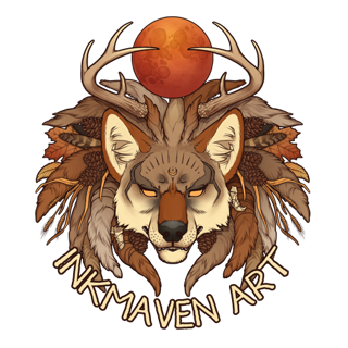 Inkmaven Art logo