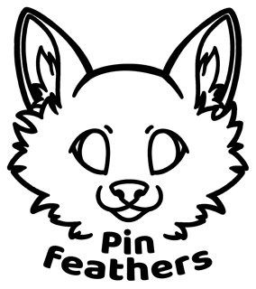 Pinfeathers logo