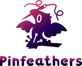 Pinfeathers logo