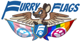 Furry Flags and Shifter Arts logo
