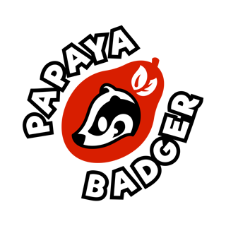 Papaya Badger logo